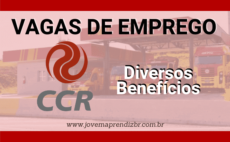 Vagas de Emprego Grupo CCR 1 Vagas de Emprego Grupo CCR